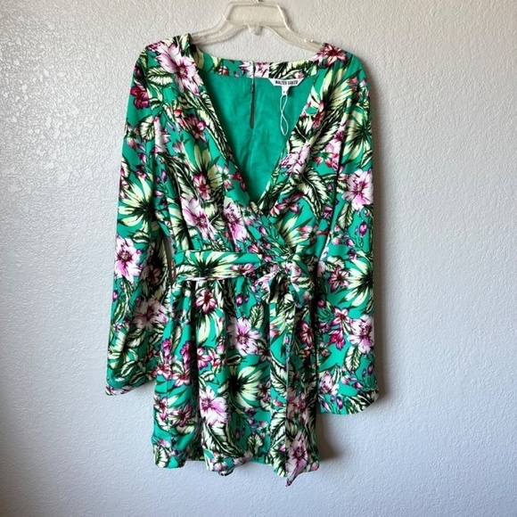 NWOT - Walter Baker Jubilee tropical kimono sleeve mini dress - Picture 4 of 12
